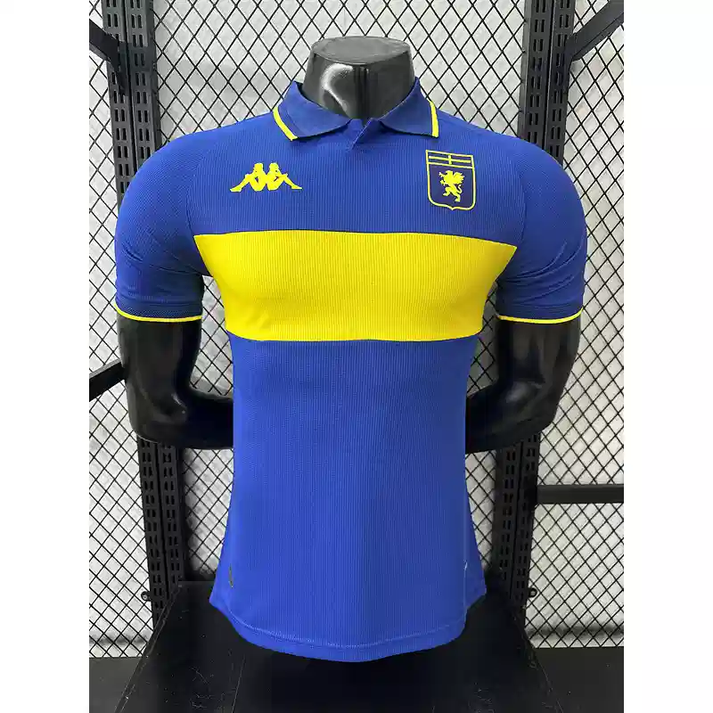 25/26 Player Version Genoa C.F.C. Special Edition Blue Soccer Jersey
