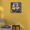 (40*40cm)Gnome - Round Partial AB Drill Diamond Painting