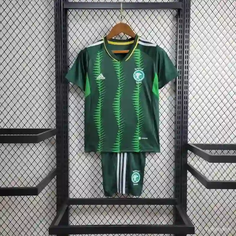 2023 Kids Saudi Arabia Soccer Jersey Home