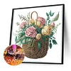 Diamond Painting-DIY Crystal Rhinestone Basket Bouquet