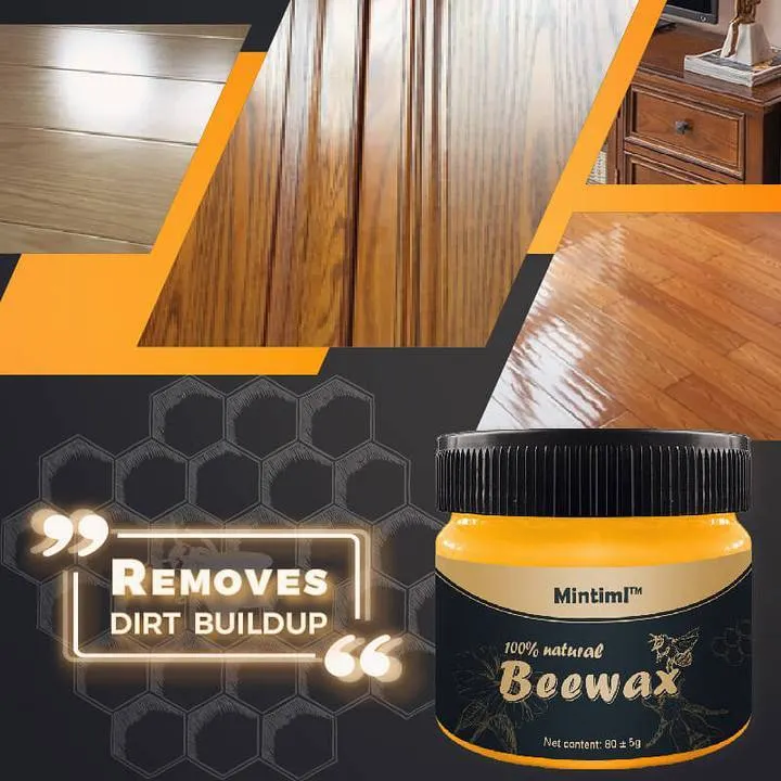 Wood Repairing Beeswax with 1pc Sponge