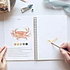 Watercolor Workbook 12 Colors Watercolor Paint Set with Paint Brush for Beginner