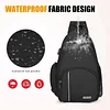 BAIGIO Multifunktional Kamerarucksack Kamera Sling Brusttasche Kameratasche Spiegelreflex Fotorucksack Wasserabweisend Fototasche Kamera Rucksack Tasche für Objektiv Canon Sony Nikon SLR DSLR