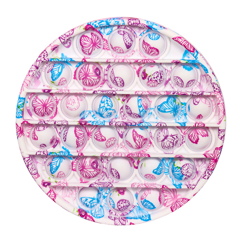 

Pink Blue Butterfly - Pop It Fidget Toy, 501 Original