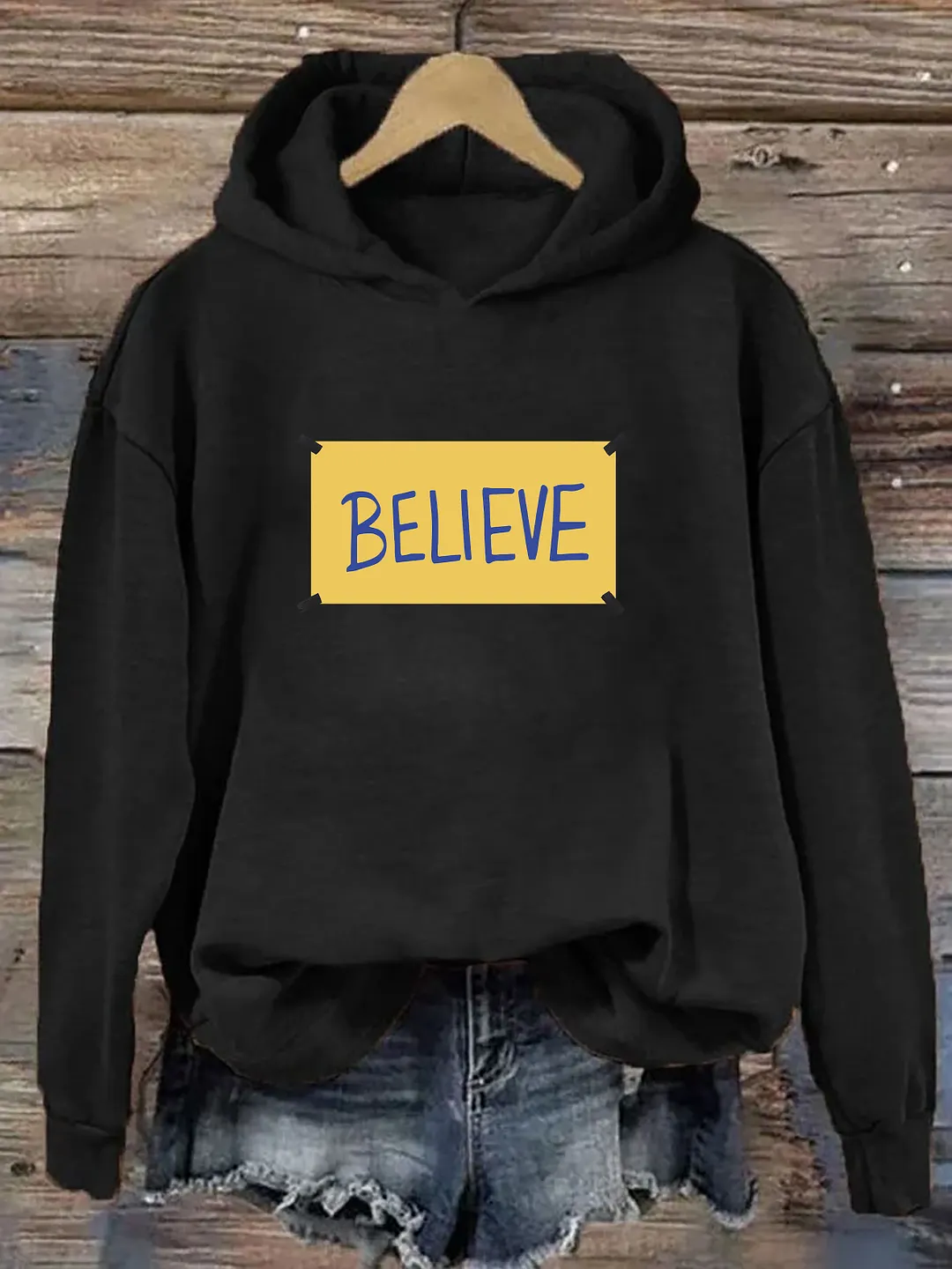 Believe Be Curious Not Judgmental Hoodie