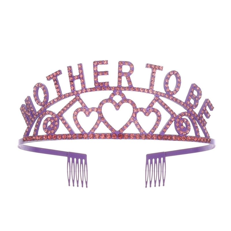 Women’s Elegant Crown Alloy Inlay Rhinestones Crown