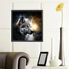 Diamond Painting-DIY Full Round Drill Wolf(40*40CM)