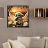 Groot-Peinture diamant ronde compl&egrave;te-40*40cm