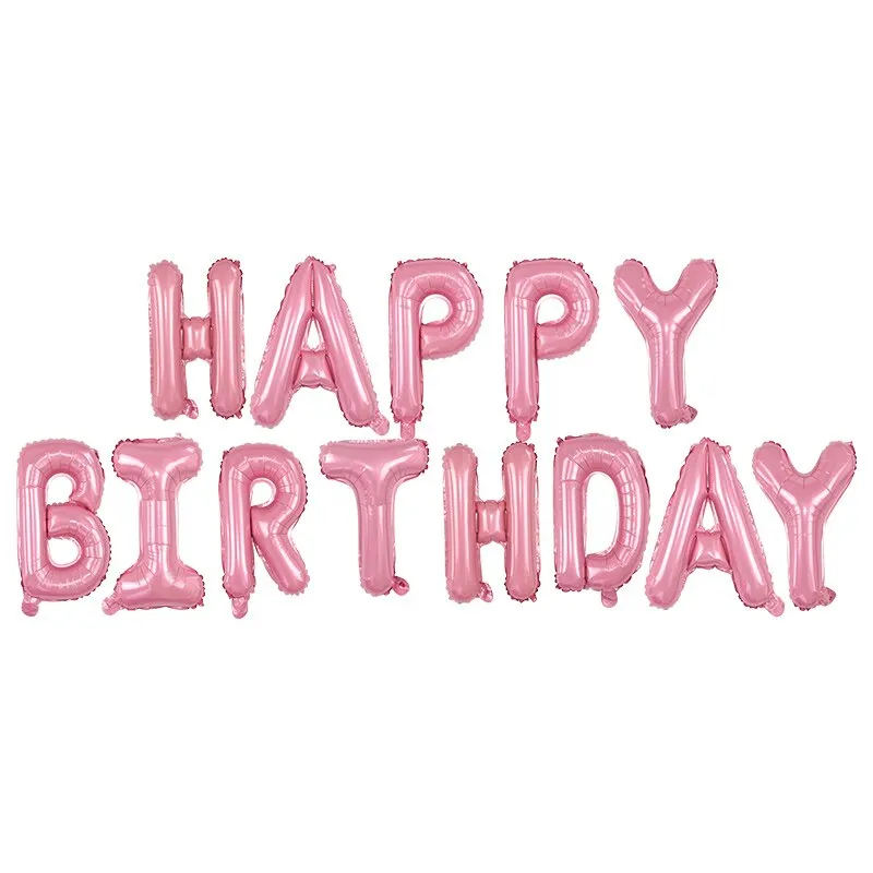 1Set Happy Birthday Confetti Latex Balloons Foil Letter Balloon Adult Kids Birthday Party Decorations Babay Shower Helium Globos