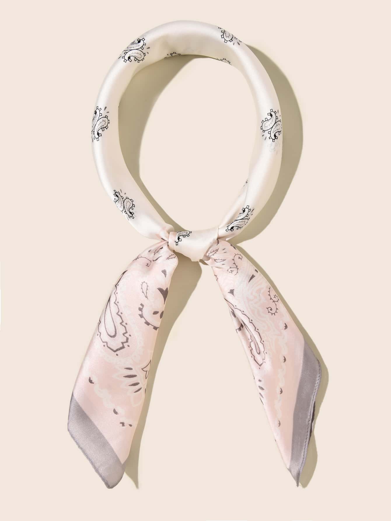 Printed Silk Scarf
