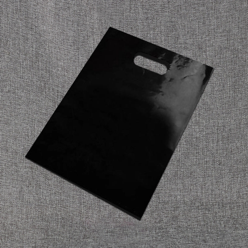 Factory Pe Flat Clothing Store Bag Advertising Bag Gift Plastic Four-finger Portable Packaging Bag Printable Logo