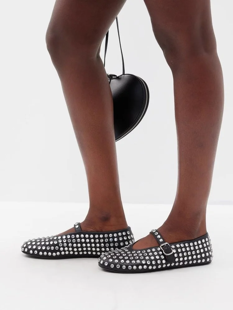 Yyvonne Drill 43 Large Size Water Drill Rivet Single Shoe Belt Buckle Round Head Flat-Bottom Fashion Casual Mary Precious Shoes Women Autumn