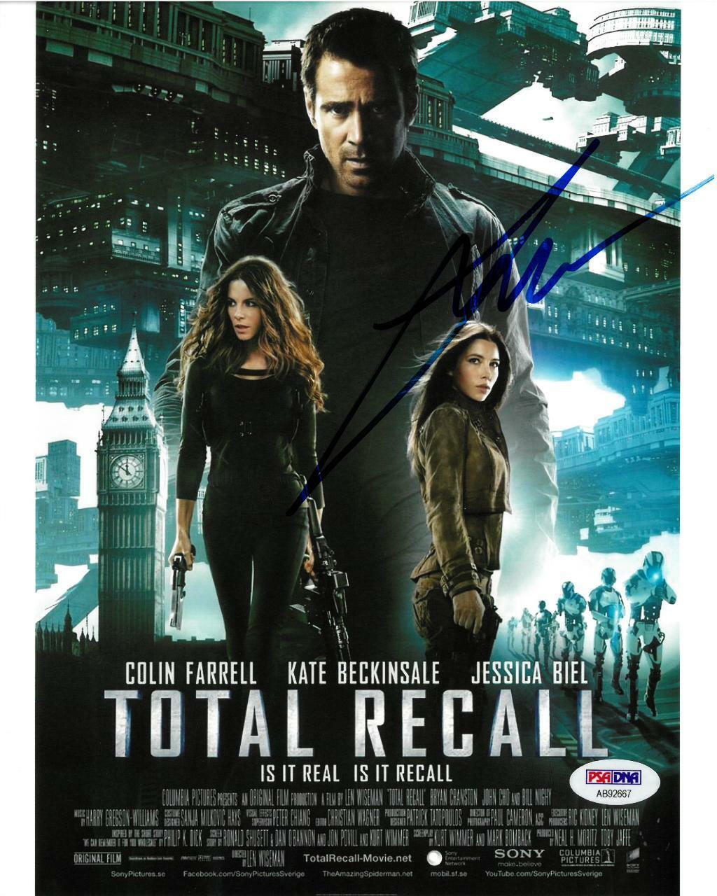 Len Wiseman Signed Total Recall Authentic Autographed 8x10 Photo Poster painting PSA/DNA#AB92667