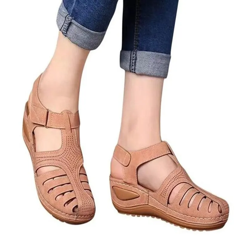 Breakj Breakj Sandals Women's Thick-Soled Summer Hole Shoes Slopes And Thick-Soled Large-Size Octight Fish Sandals