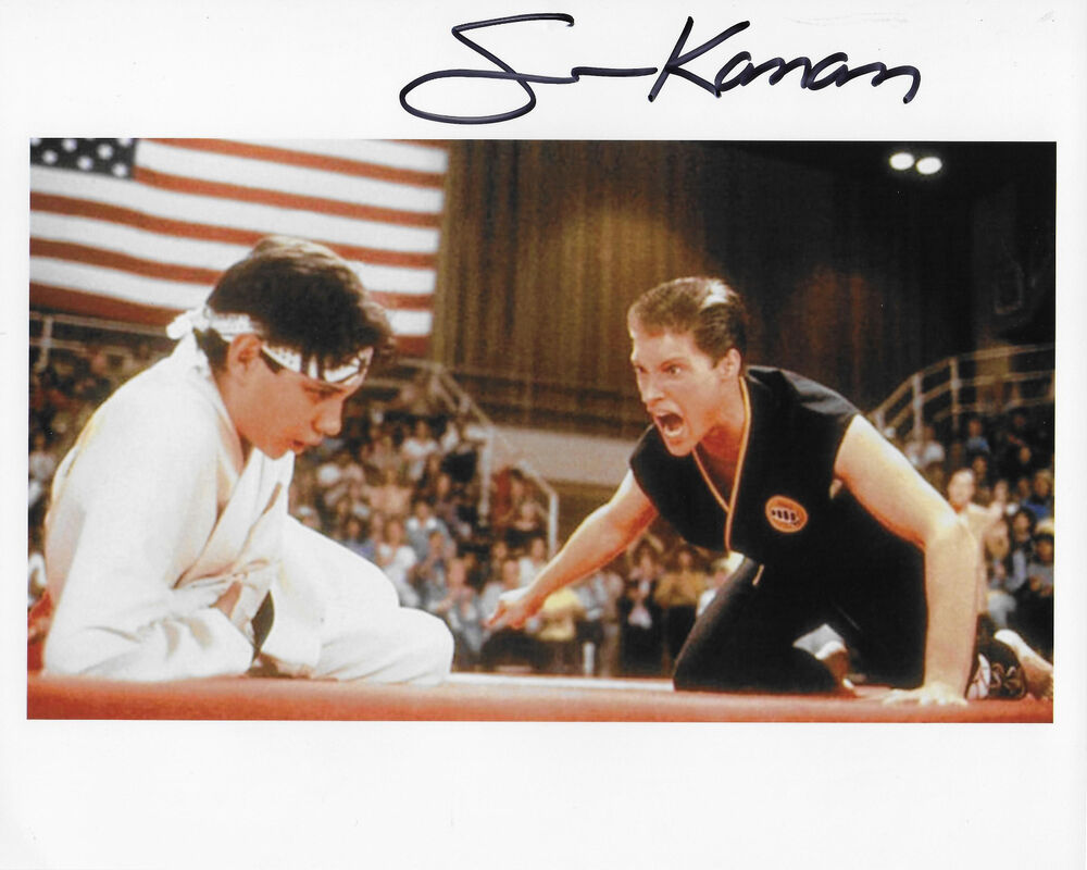 Sean Kanan Karate Kid #3 Original In Person Autographed 8X10 Photo Poster painting