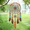 Dreamcatcher doppelseitig - 5d DIY Handwerk Anhänger