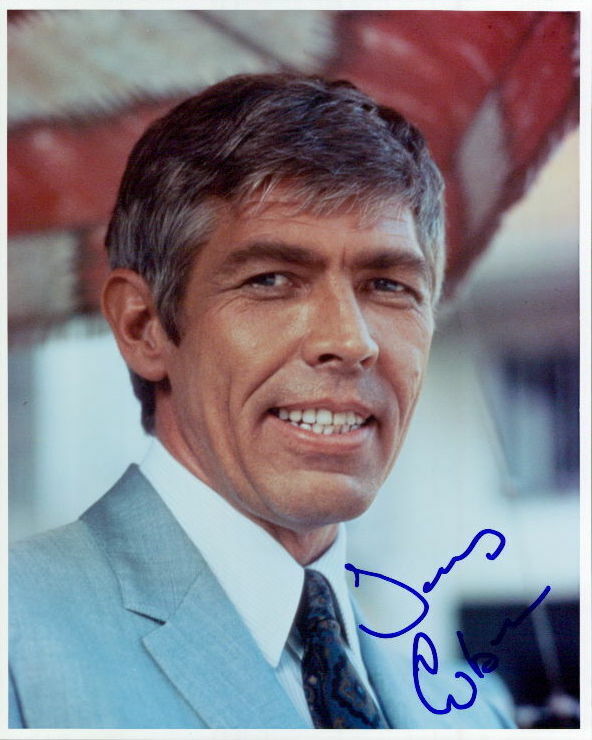 James Coburn signed 8x10 Photo Poster painting In-person