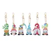 (Multistyle) 4 Pièces/5 Pièces/6 Pièces Dessin Animé Diamant Peinture Porte-Clés