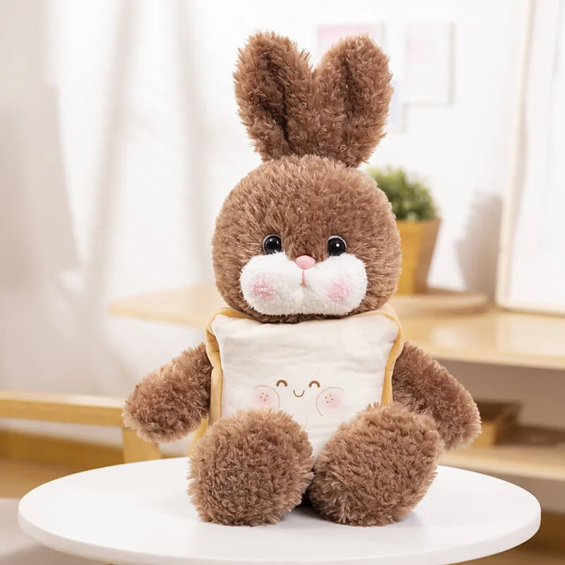 Cuteee Family Baby Kawaii Removable bread bunny Plushies