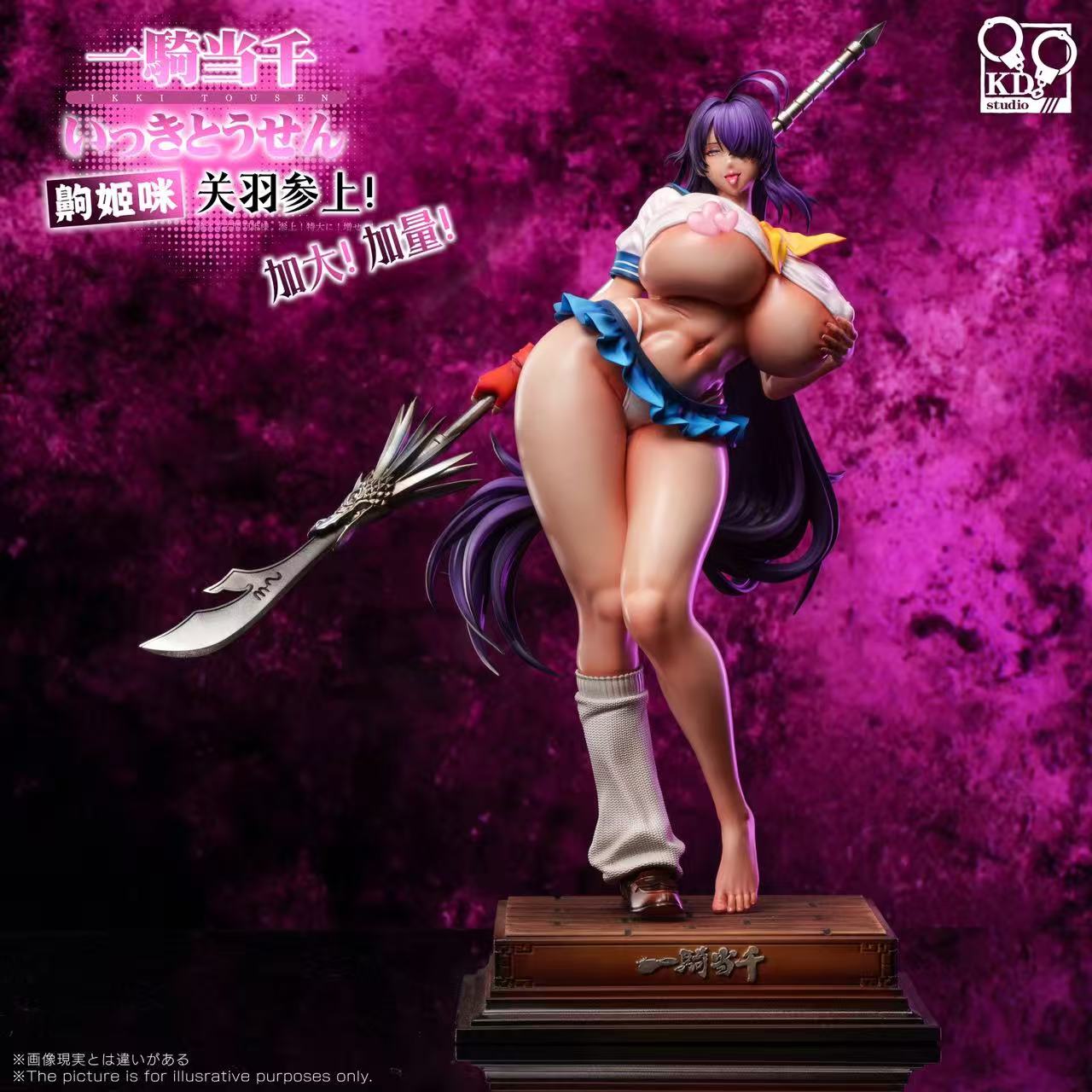 KD Studio - Unchou Kan-u Ikki Tousen 1/4 Scale Statue(GK)-