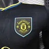 Joyfball 2025/2026 Long Sleeve Player Version Manchester United Third Away Football Shirt 1:1 Thai Quality（The player version jersey is a bit tight, please pay attention to the size selection）