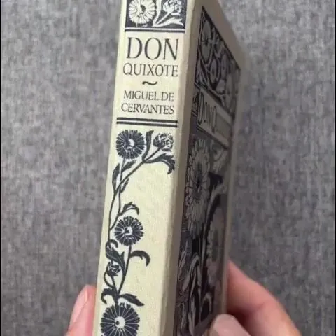 Don Quixote by Miguel de Cervantes Book Wallet