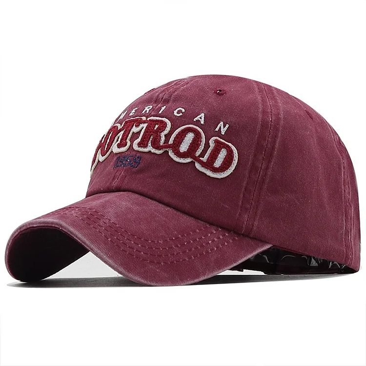Simple go fishing Washed Cotton Cap For Men Women Gorras Snapback Caps Baseball Caps Casquette Dad Hat Outdoors Cap
