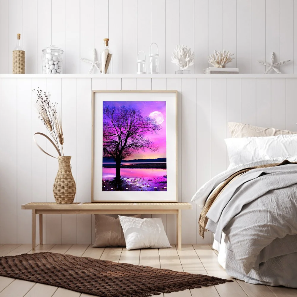 40*50cm Mysterious pattern kit 5D round diamond DIY diamond painting craft