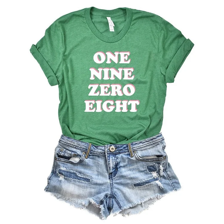 AKA - One Nine Zero Eight Alpha Kappa Alpha T-shirt