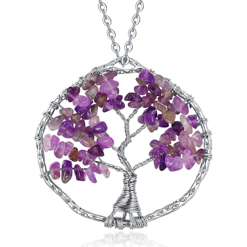 Tree Of Life Quartz Necklace