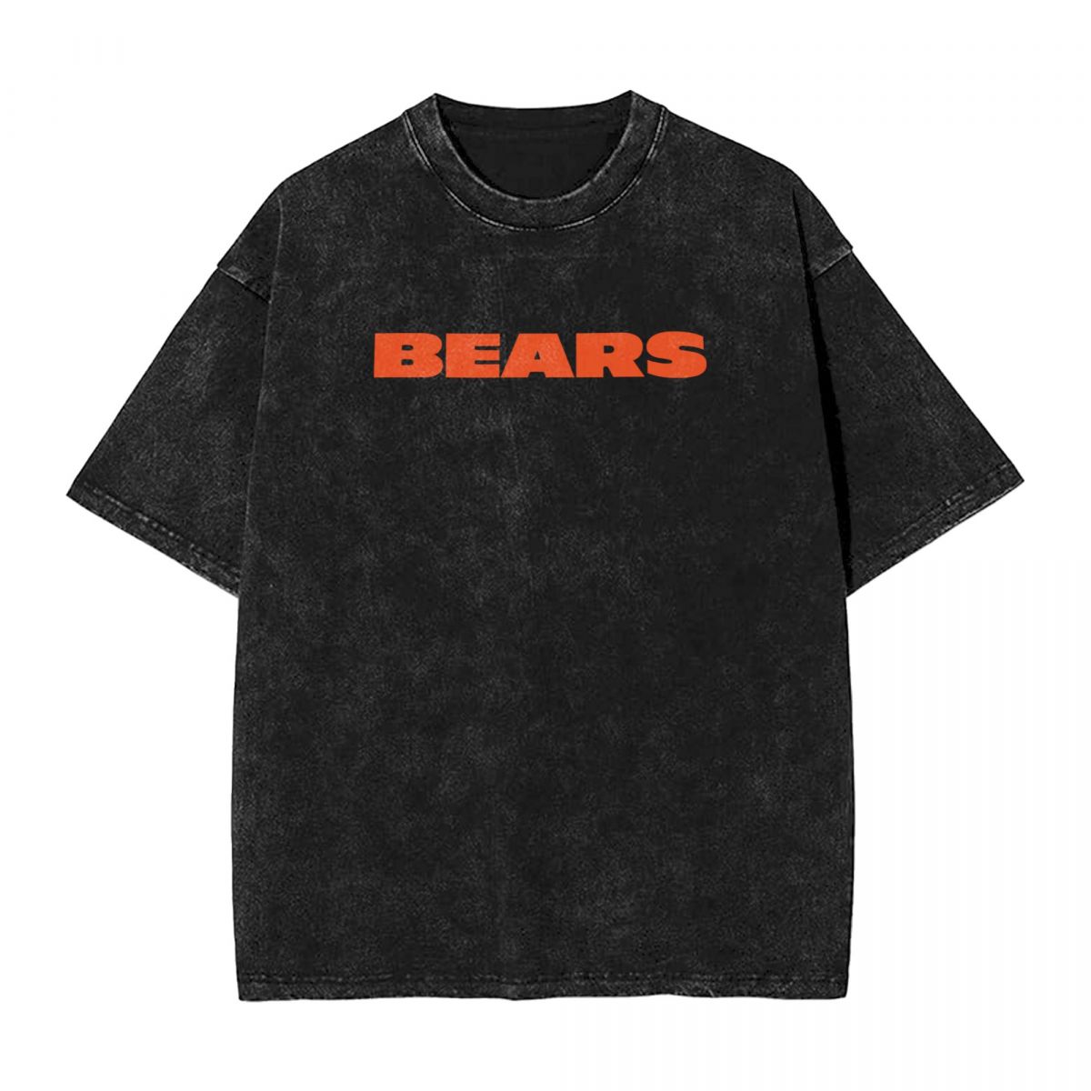 Chicago Bears Wordmark Men's Oversized Streetwear Tee Shirts