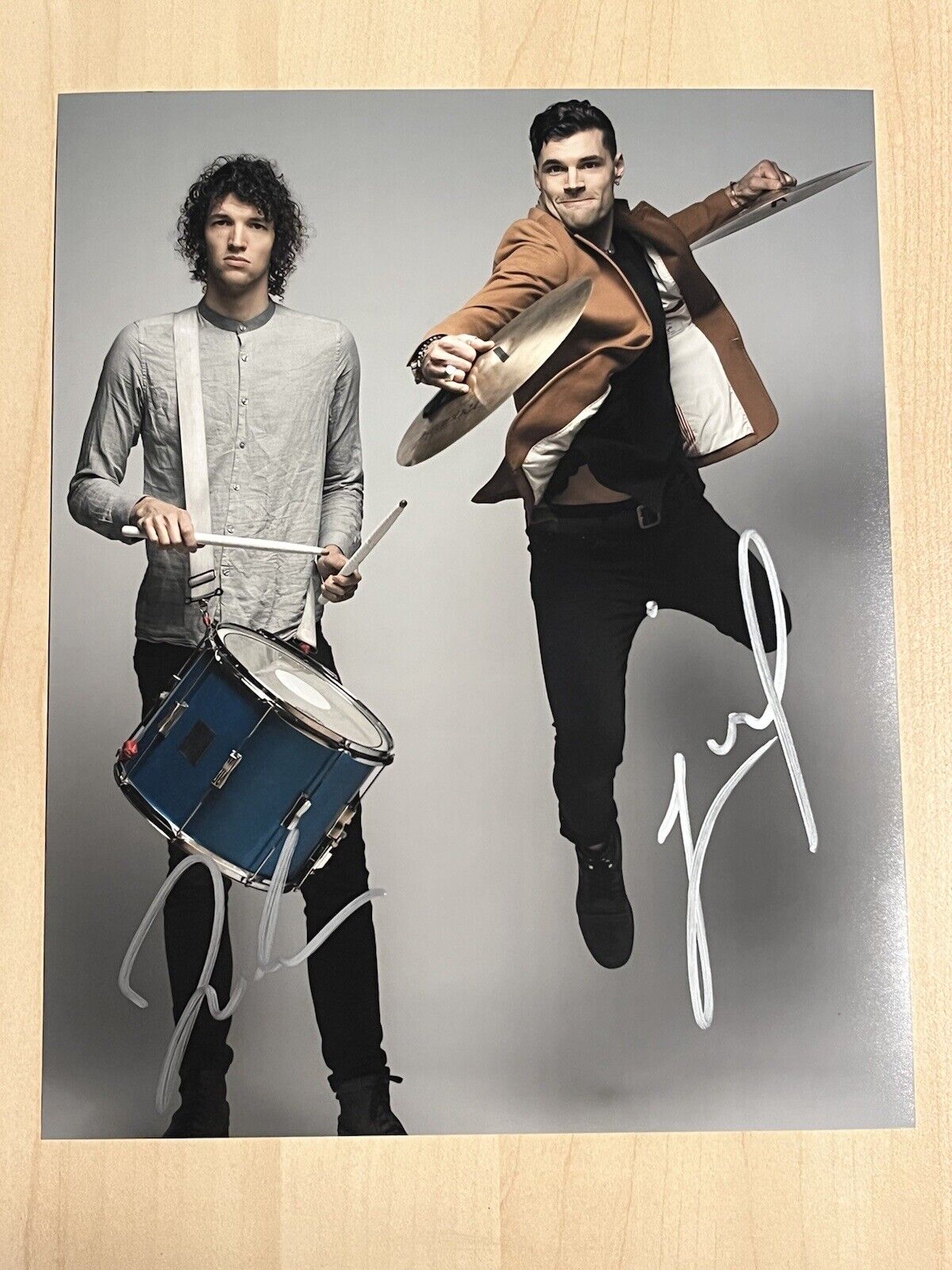 FOR KING & COUNTRY FULL BAND SIGNED 8X10 Photo Poster painting AUTOGRAPHED CHRISTIAN GOSPEL COA