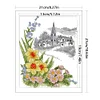 (Counted/Stamped)Four Seasons Spring Jasmine-14CT Cross Stitch 21*27cm/8.27*10.63in