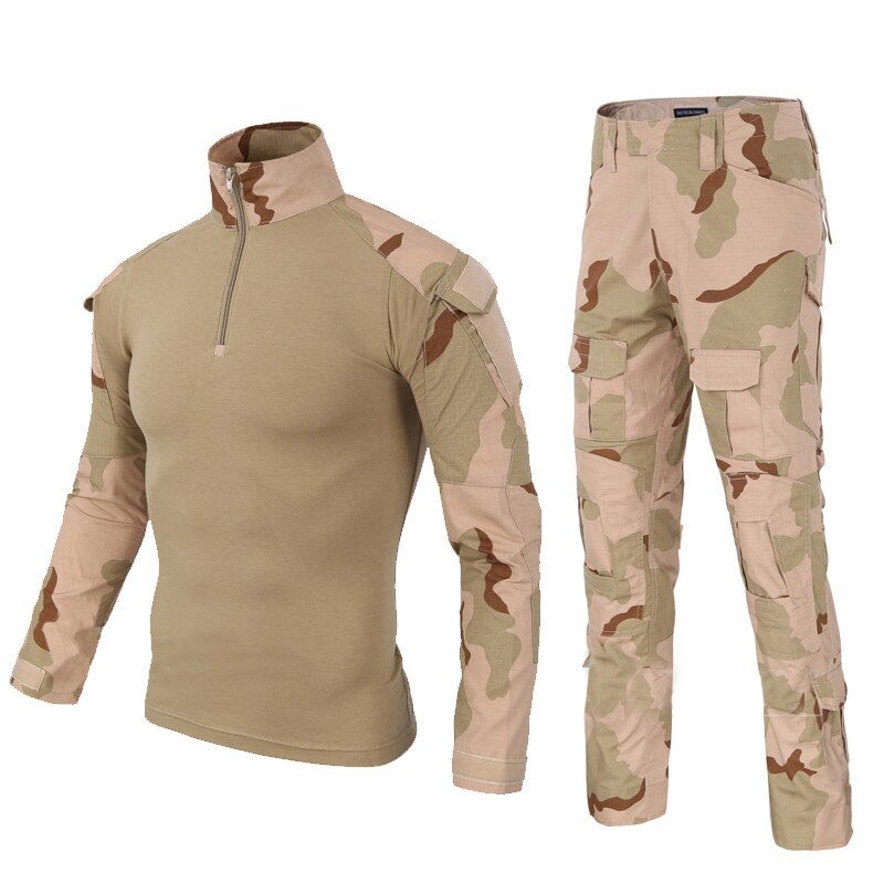 Tactical military uniform clothing army of the military combat uniform tactical pants with knee