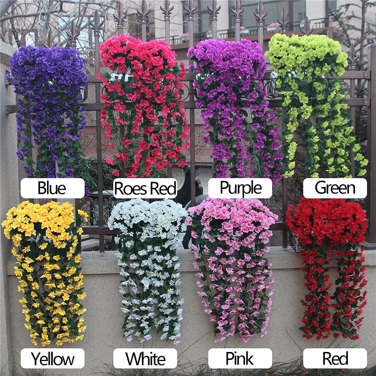 🌺2023 Hot Sale--Vivid Artificial Hanging Orchid Bunch🌷