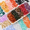 Nebula Cylinder Acrylic Beads DIY Jewelry Accessories