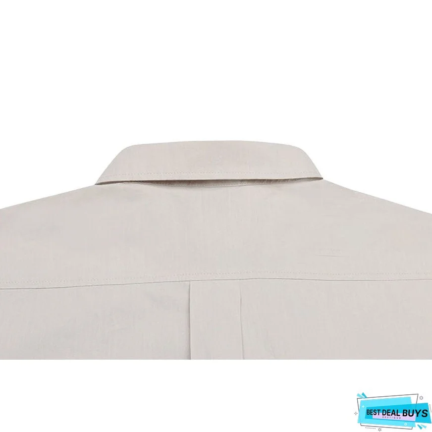 Simple Pocket Patch Shirts