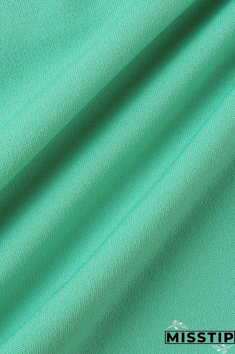 Green Fashion Casual Solid Patchwork Backless Halter Sleeveless Two Pieces