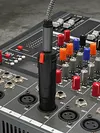 1/4 TRS Female To 3Pin XLR Male Stereo Audio Adapter Lockable Audio Cable Mic Cord Adapter Plug for Mixer Microphone Amplifier