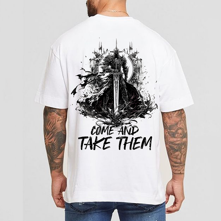 Come and Take Them Men's Short Sleeve T-shirt-Cosfine