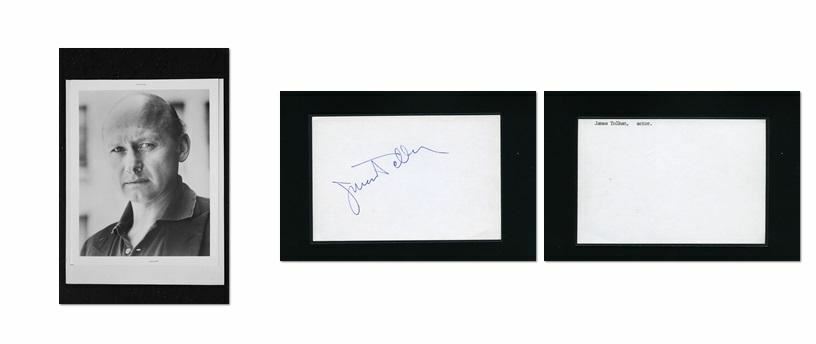 James Tolkan - Signed Autograph and Headshot Photo Poster painting set - Top Gun - back to the f