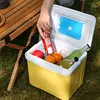 15L Camping Cooler Box Insulated Ice Chest Portable Ice Bucket for Outdoor Use