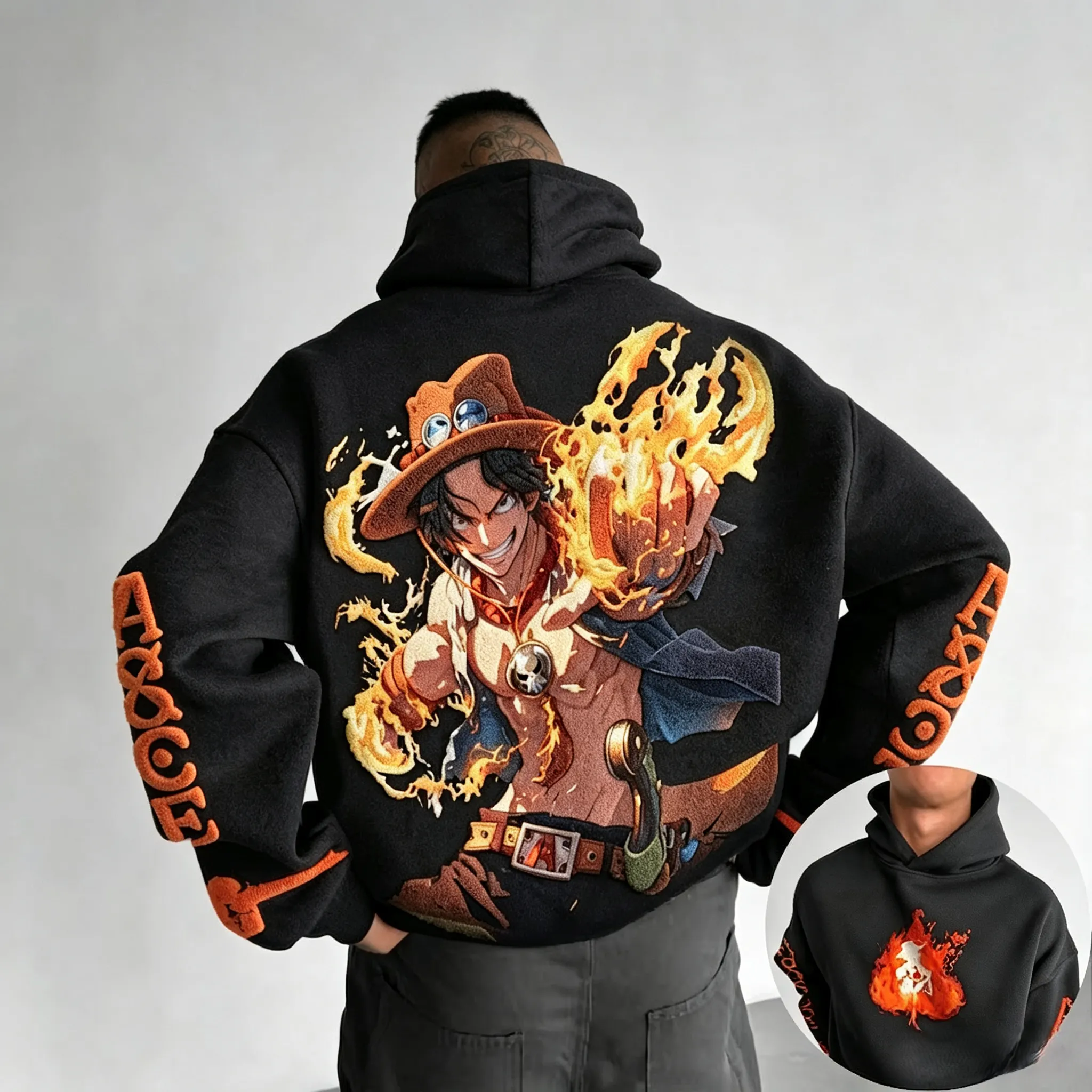 Men's Casual Cartoon Hoodie