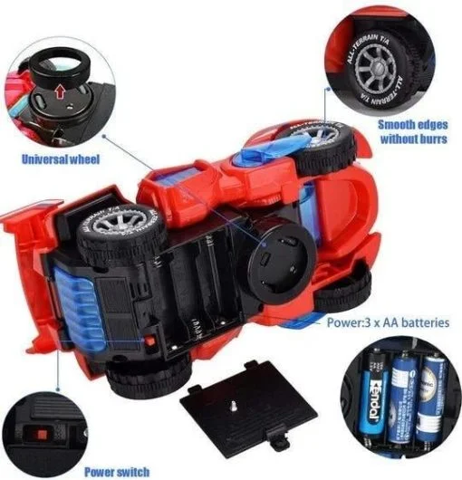 Early Christmas Sale – 49% OFF🎁LED DINOSAUR TRANSFORMATION CAR TOY