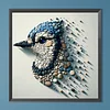Diamond Painting -DIY Round Drill Stone Art Bluebird(40x40cm)
