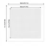 2pcs/5pcs set Large Diamond Painting Blank Canvas with Glue - Round/Square Blank Grid Canvas Empty for Customized Projects Multiple Size Options DIY Diamond Art Accessories