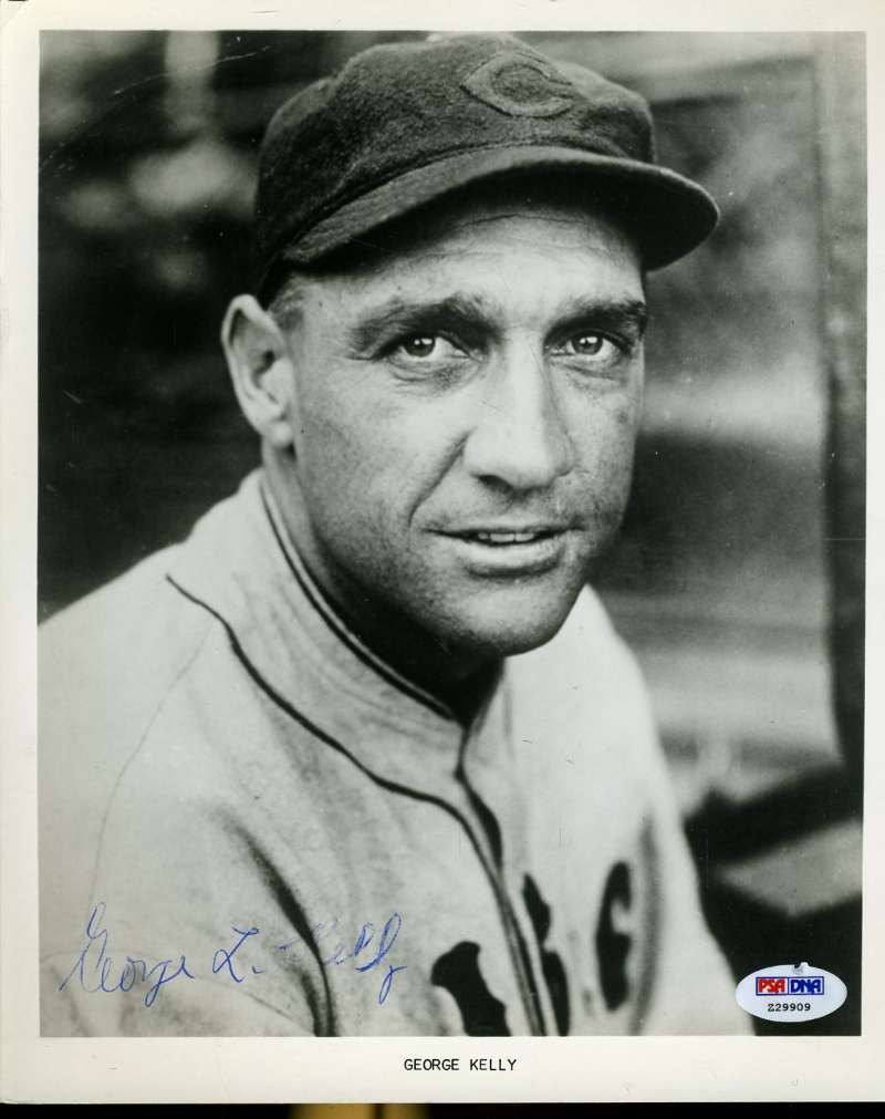 George Kelly Signed Psa/dna Certified 8x10 Photo Poster painting Authenticated Autograph