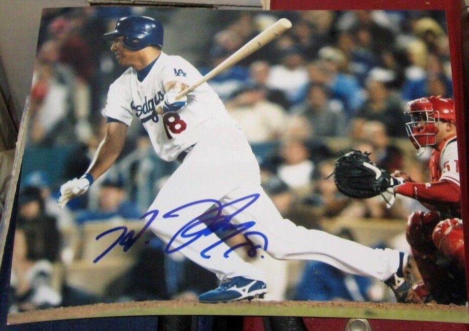 Hiroki Kuroda Los Angeles LA Dodgers SIGNED 8x10 Photo Poster painting COA Autographed Baseball