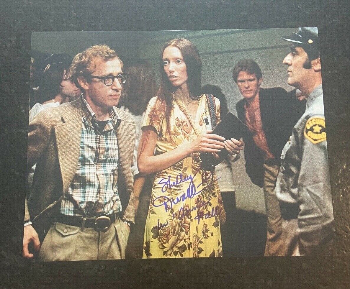 * SHELLEY DUVALL * signed 11x14 Photo Poster painting * ANNIE HALL * PROOF * 1