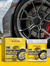 100g Auto Wheel Cleaner Paste Polishing Coating Paste for Car Motorcycle RV Tire